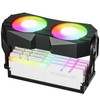 GSCOLER X5 Memory RAM Cooling Fans, 5V/3Pin ARGB Light Effect