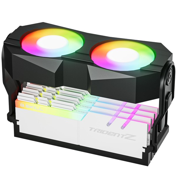 GSCOLER X5 Memory RAM Cooling Fans, 5V/3Pin ARGB Light Effect