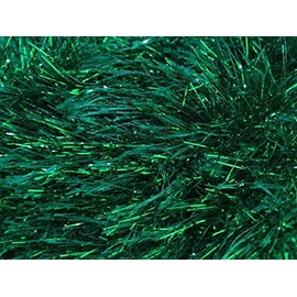 King Cole Tinsel Chunky Knitting Yarn Sparkle Eyelash Wool 50g (Emerald - 216) by King Cole