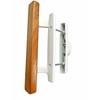 Sliding Door Handle Replacement Set,Non-Keyed(White)3-15/16 H.S.