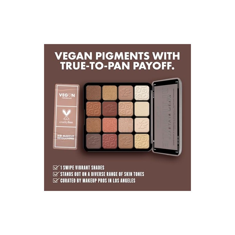 Nyx Professional Makeup, Paleta De Sombras, Ultimate Shadow Palette, Tono