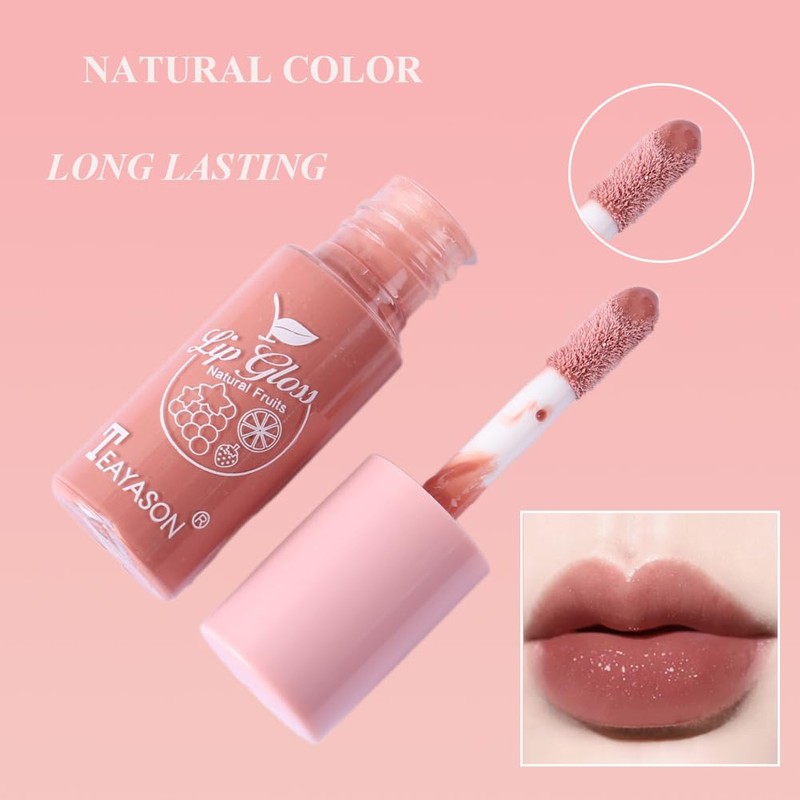 Luxsea 10 Colors Lip Stain Long Lasting Waterproof, Tinted Cheek