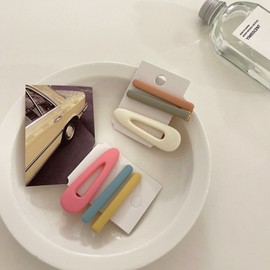 Half ponytail women's half hair hairpin pin pin hairpin 4ea