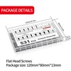 531 Piece M2 M2.5 M3 Screws Set, PC Screws Set,