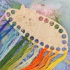 3Pcs Floss Organizer Embroidery Shelf, Cute Animal Shape Embroidery Floss