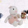 Simulation Cute Animal Rabbit with Long Stand Ears Plush Toy