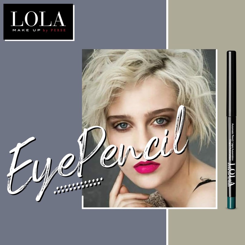 Lola Make Up by Perse Automatic Eye Pencil with Built-In