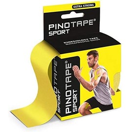 Pinotape Sport Kinesiology Tape 5 cm x 5 m Yellow Pack of 2