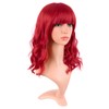 MapofBeauty 14 Inch/35 cm Short Wavy Curly Women Fresh Bright