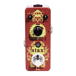 Stax Blues Guitar Pedals Overdrive Guitar Effect Pedal Classic Overdrive Accessories Pedals for Electric Guitar Mini Size True Bypass