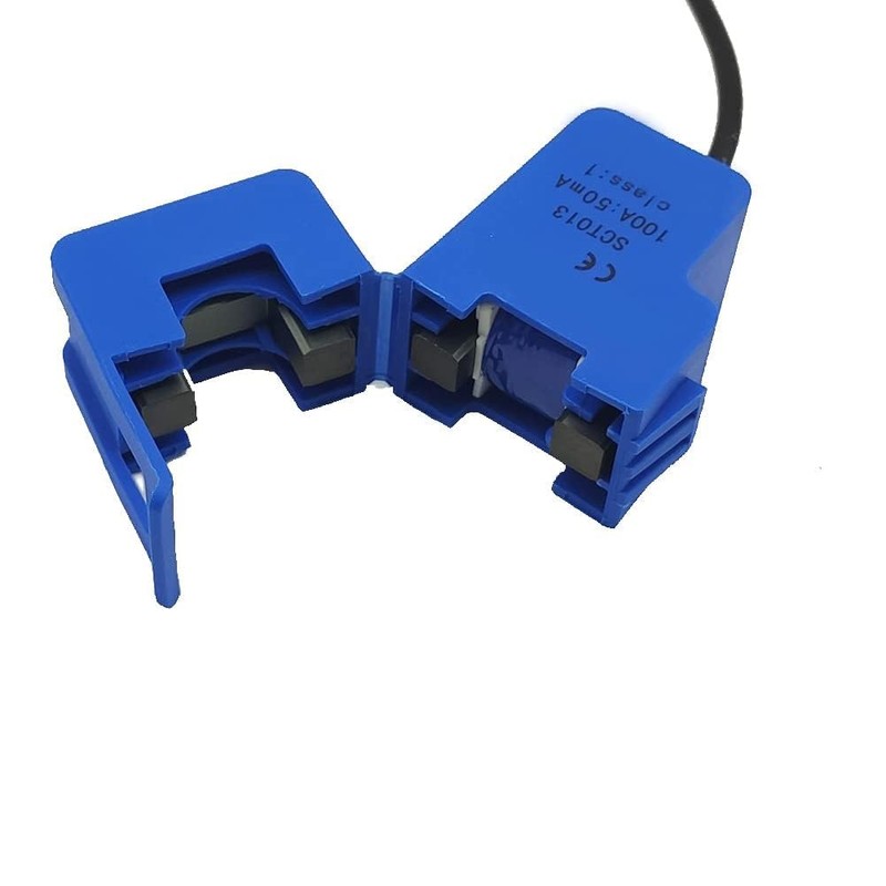 SYUAB 4Pcs 100A/50mA SCT013000 Non-invasive Split Transformer Sensor SCT-013-000 Split
