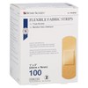 Henry Schein Adhesive Fabric Bandage Strips, 1" x 3", Sterile,
