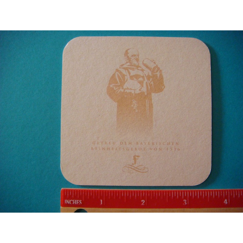 Beer Bar Coaster ~ Spaten FRANZISKANER Brauerei Premium Hefe-Weissbier ~