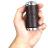 Orobianco ORA-001 Portable Ashtray, Brown, Ashtray, Smoking Goods, Genuine Leather,