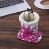 PG6 Plush Lined Eyeglasses Holder Stand Case Protective Glasses Case