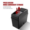 GKmow 1 Pack Car Trash Can with Lid, 8.2" x