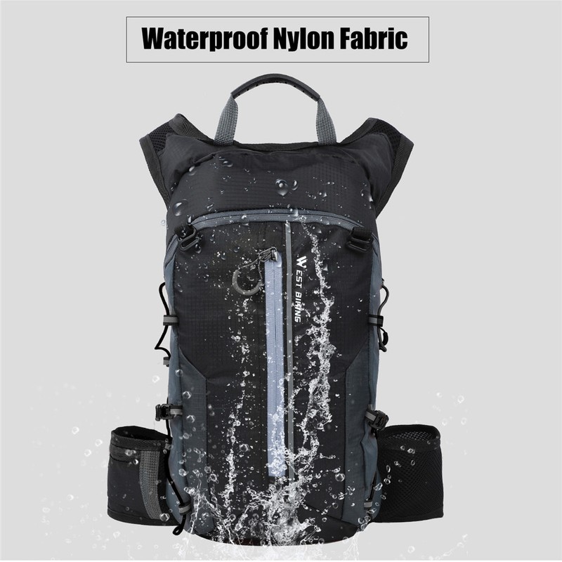 WEST BIKING Waterproof Bicycle Bag Cycle Backpack Breathable 10L Ultralight