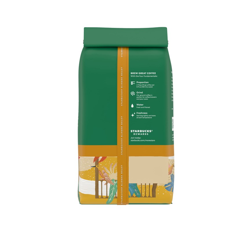 Starbucks Ground Coffee, Starbucks Blonde Roast Coffee, Decaf Veranda Blend,