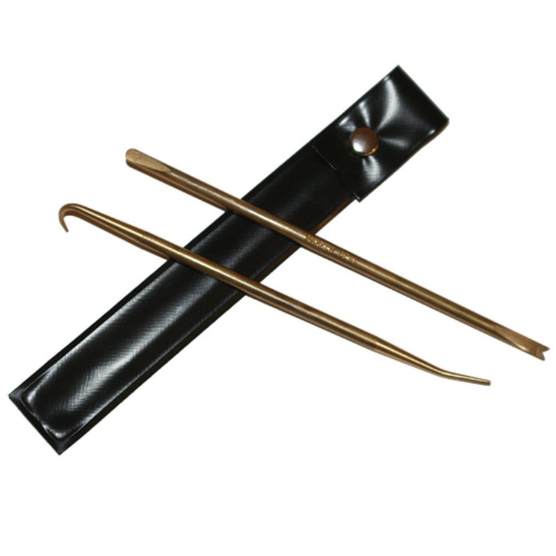 JCS 2pc. O-Ring Removal Brass Tool Set with Plastic Case