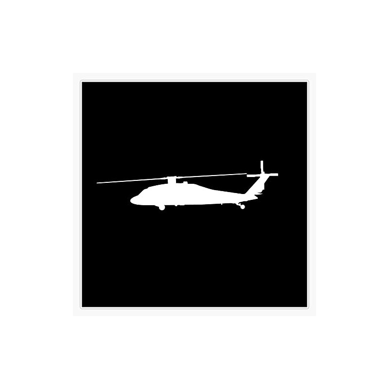 HOF Trading Uh-60 Black Hawk Vinyl Sticker Waterproof Decal Laptop