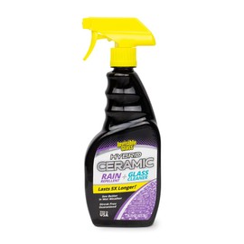 Invisible Glass 92183 Hybrid Ceramic Rain Repellent and Glass Cleaner Cleans and Protects Car Windows and Windshields with Long-Lasting Water-Repellent Si02 Technology, 16 Fl Oz, Pack of 1