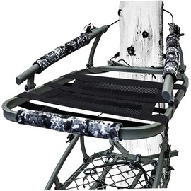 COLLBATH Breathable Tree Stand Mesh Chair Foldable Outdoor Camping Seat Tree Stand Accessory Hunting Climbing Chair