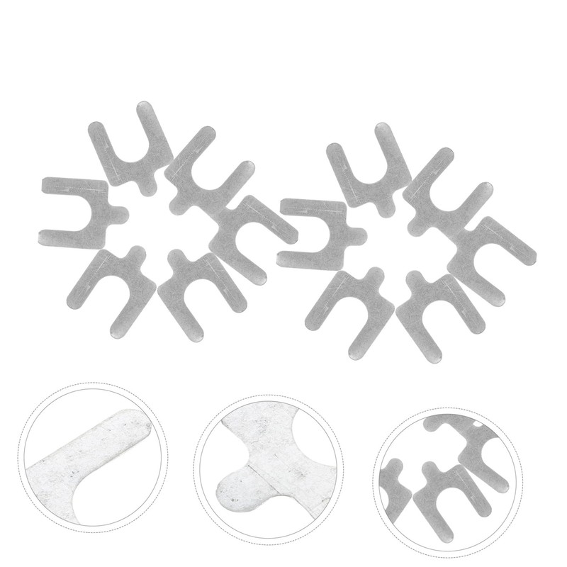 Mobestech 50pcs U-shaped Shims Car Alignment Tool Kit for Camber