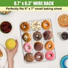 Homikit 2 Pack Cooling Rack Set, 8.7" x 6.3" Stainless