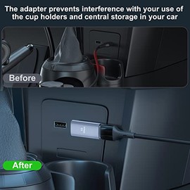 Paquete de 4 adaptadores USB 3.1 de 90 grados, 2 ángulos izquierdos y 2 ángulos rectos: adaptador USB A macho a hembra para PC, portátil, cargador USB A de coche, banco de energía y la mayoría de dispositivos USB