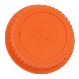 Fotodiox Designer Rear Cap for Canon EOS (Orange)