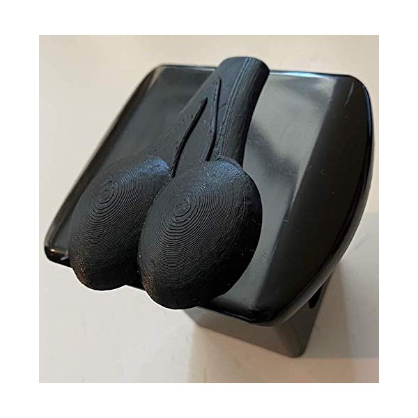 Stickysight.com Ball Sack Nuts in 3D -Black with Black -