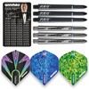 WINMAU Tuscan 24 g professional steel tip tungsten darts with