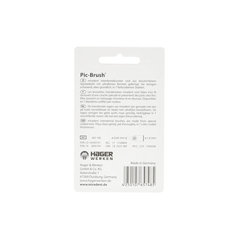 Pic-Brush Set of 12 Pink XX-Fin Replacement Brushes - Pack