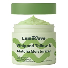 LumiWave Matcha Tallow Moisturizer - Beef Tallow Face Moisturizer with Matcha