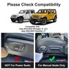 DIAMOOKY Front Under Seat Storage Organizer for Jeep Wrangler JL