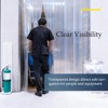 Plastic Vinyl Strip Door Curtain, 148 Ft * 7 in
