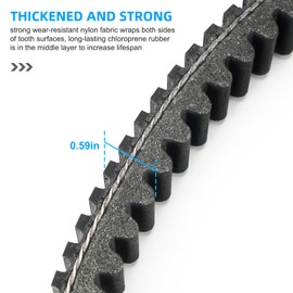 JERBOR Drive Belt for CFMOTO UFORCE 1000,CFORCE 1000 ATV UTV,Replace Number 0JWA-055000-10000 (0JWA-055000-10000)