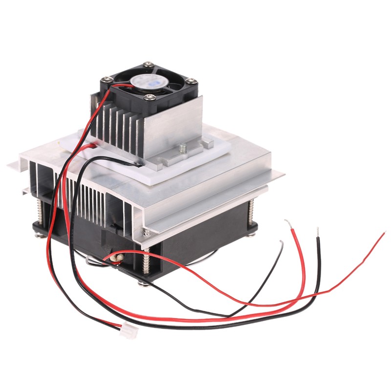 DIY Thermoelectric Peltier Refrigeration Cooling System Kit Semiconductor Cooler Conduction