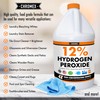 Chromex Hydrogen Peroxide 12 Percent Food Grade, 4x Power Concentrated