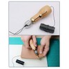 Becho Professional Stitcher Sewing Awl Leather Craft Making,Stitcher Repair Accessory