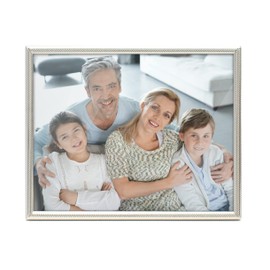 MIMOSA MOMENTS INES Metal Photo Frame (Silver, 8x10)