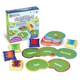 Learning Resources Sight Word Toss, Ages 5+, Spelling Games, 220 English Sight Words, Reading & Literacy Skills, Sight Word Games, Suitable for 1 to 6 Players