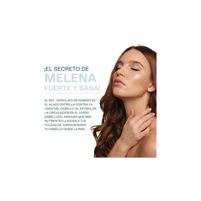 Hidrolato Romero Hebbe 500ml Tónico Piel Grasa y Cabello Débil