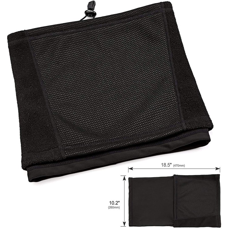 TAGVO Winter Fleece Halswärmer, Dicke Lange Hals Gaiter Tube, Winddicht