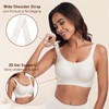 Padded Bras for Women Back Fat Smoothing Full Coverage No