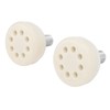 Roller Skate Toe Stops Rubber Lightweight Wearable Replacement Toe Stoppers