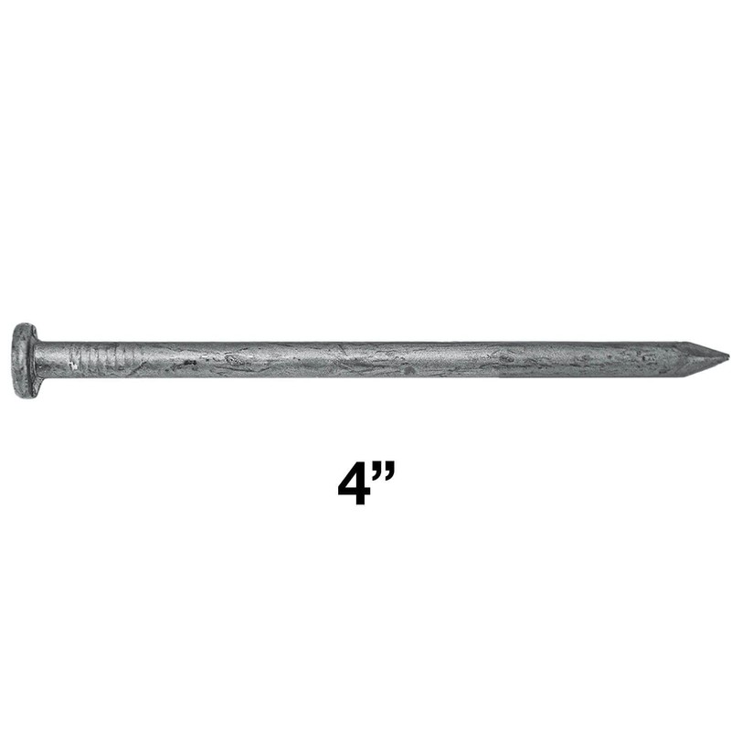 4" Exterior Hot Dipped Galvanized Common Framing Nail (20d) 1