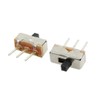 GFORTUN 50Pcs SPDT Panel Mount Micro Vertical Slide Switch High