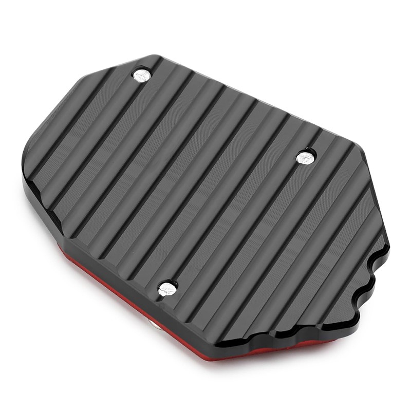 TREONK Motorcycle Side Stand Underlay Stand Pad Side Stand Support