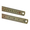 Ickysticky Stainless Steel Ruler, 300 mm Length, Metal Ruler Straight